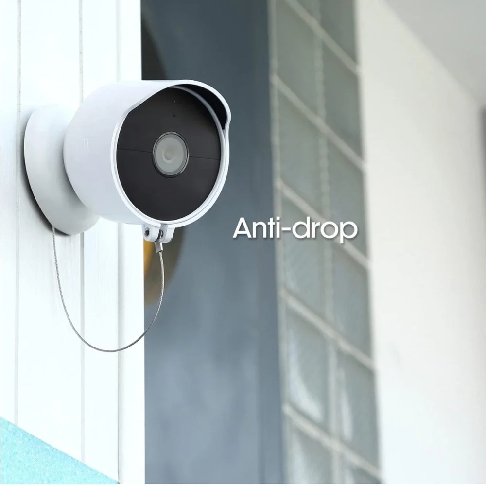 Wasserstein Anti-Theft Mount for Google Nest Cam Outdoor or Indoor 2 pac…